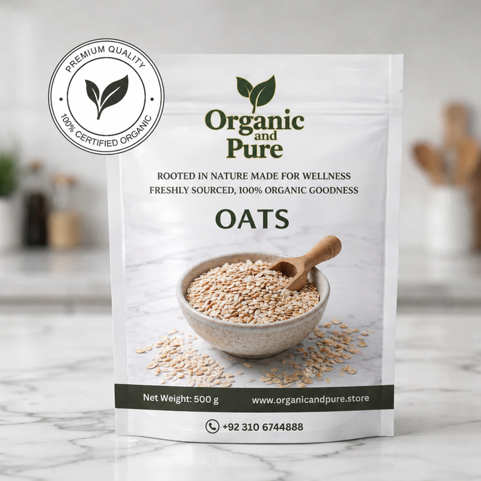 Organic and Pure Rolled Oats