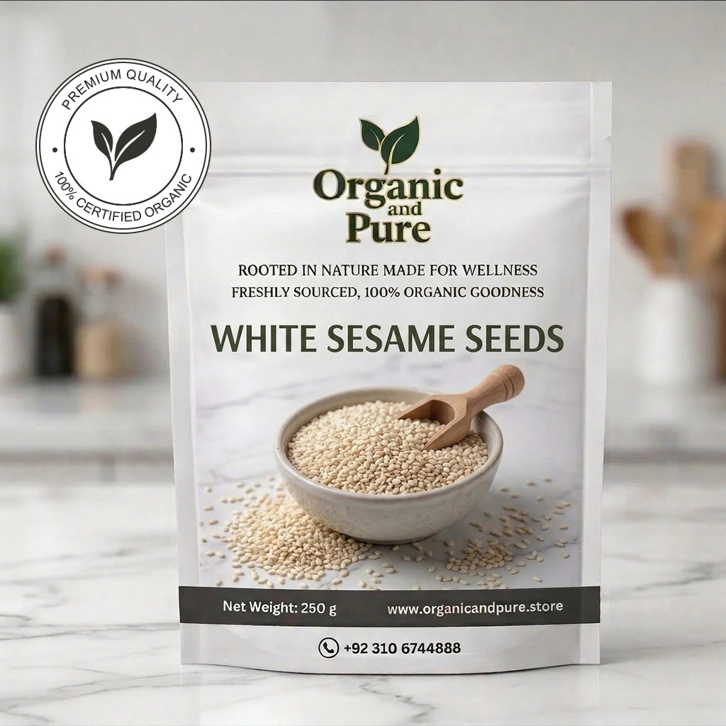 White Sesame Seeds (تِل) - High Quality & Freshness