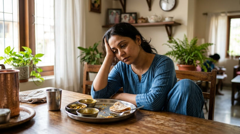 Why You Feel Tired After Eating White Roti