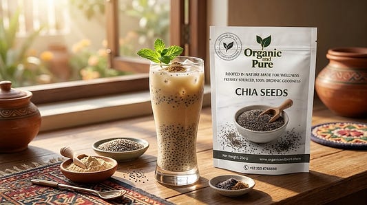 Chia Seeds Drink for Heatwave in Pakistan: 7 Cooling Recipes for Hydration & Weight Loss.