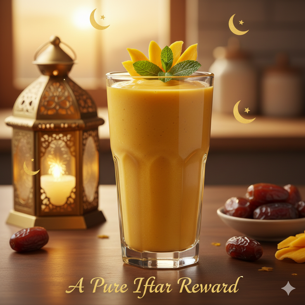 🥭✨ Dried Mango Lassi: Your New Sehri Favorite Sip! ✨🥭