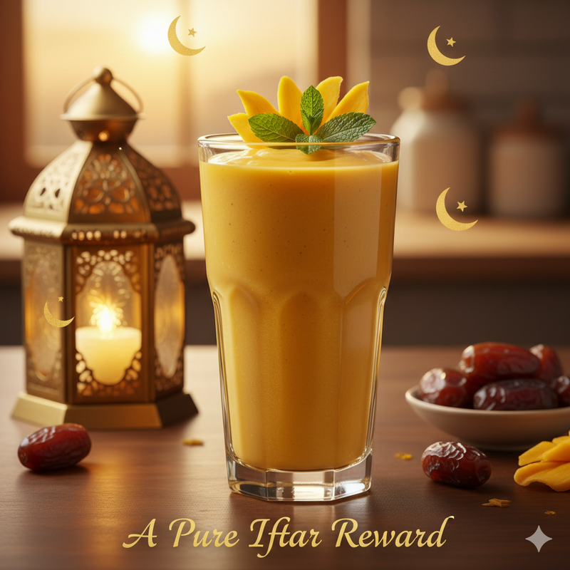🥭✨ Dried Mango Lassi: Your New Sehri Favorite Sip! ✨🥭