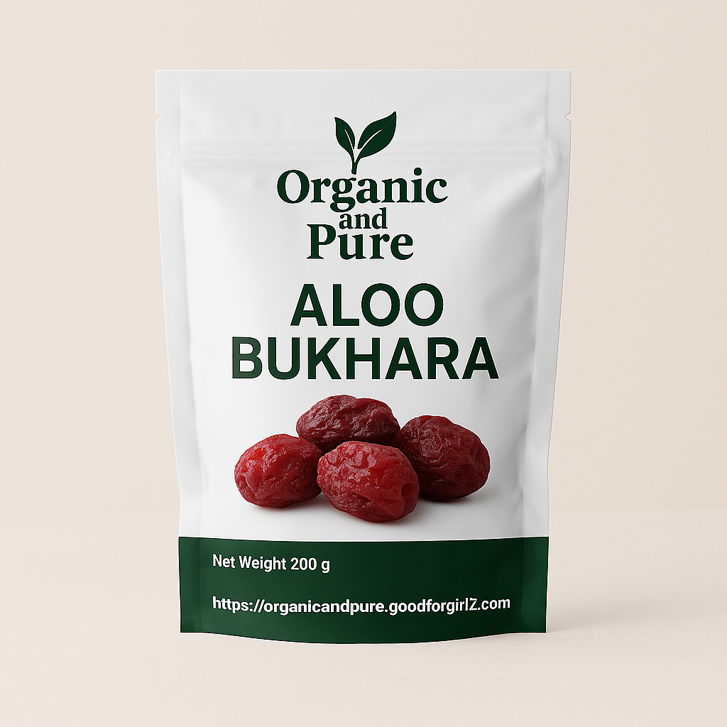 Aloo Bukhara 1kg Pack - Freshly Picked Dried Plum