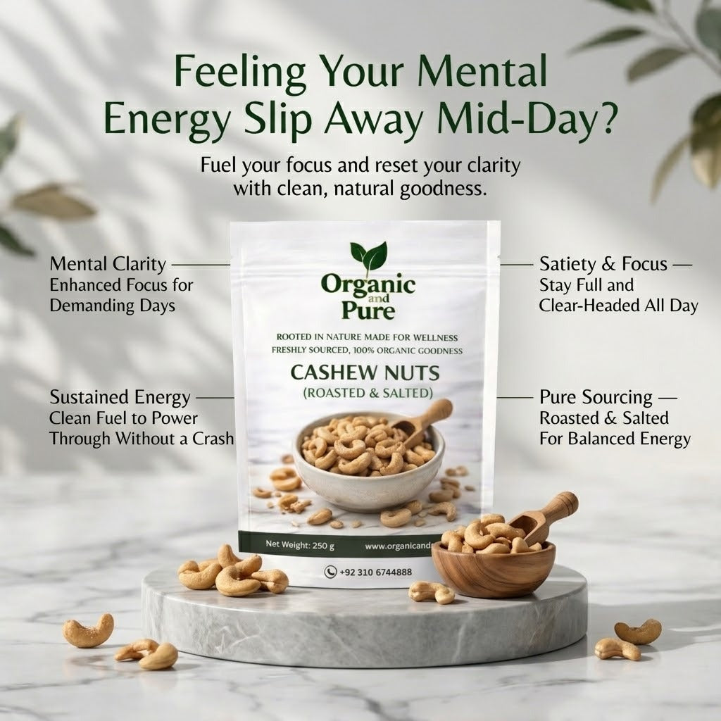 Crunchy Roasted & Salted Cashews