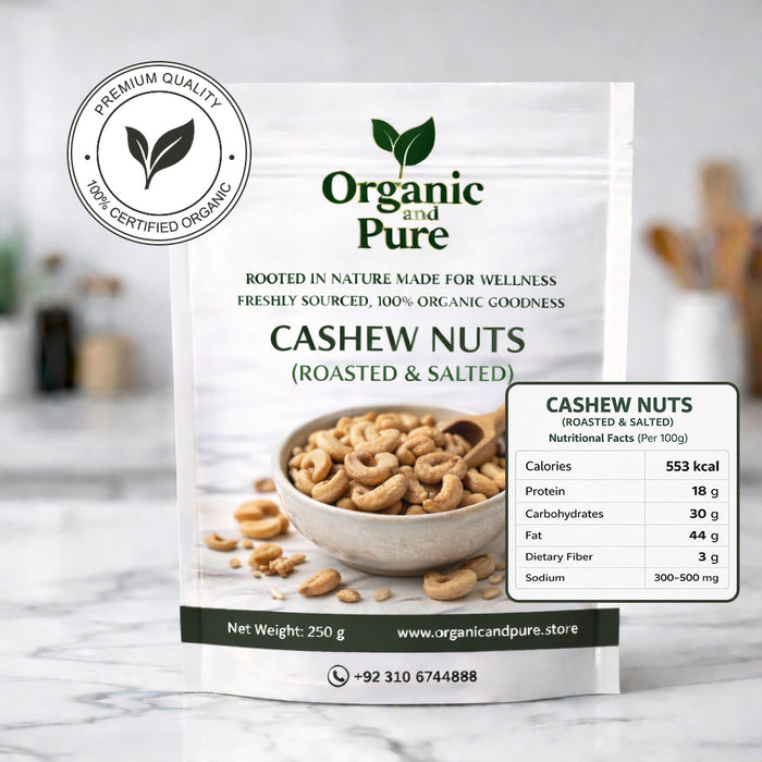 Crunchy Roasted & Salted Cashews