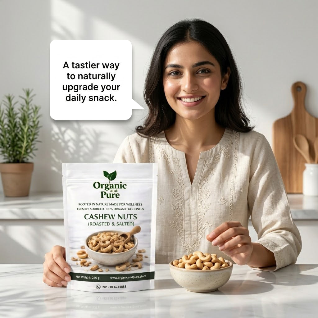 Crunchy Roasted & Salted Cashews