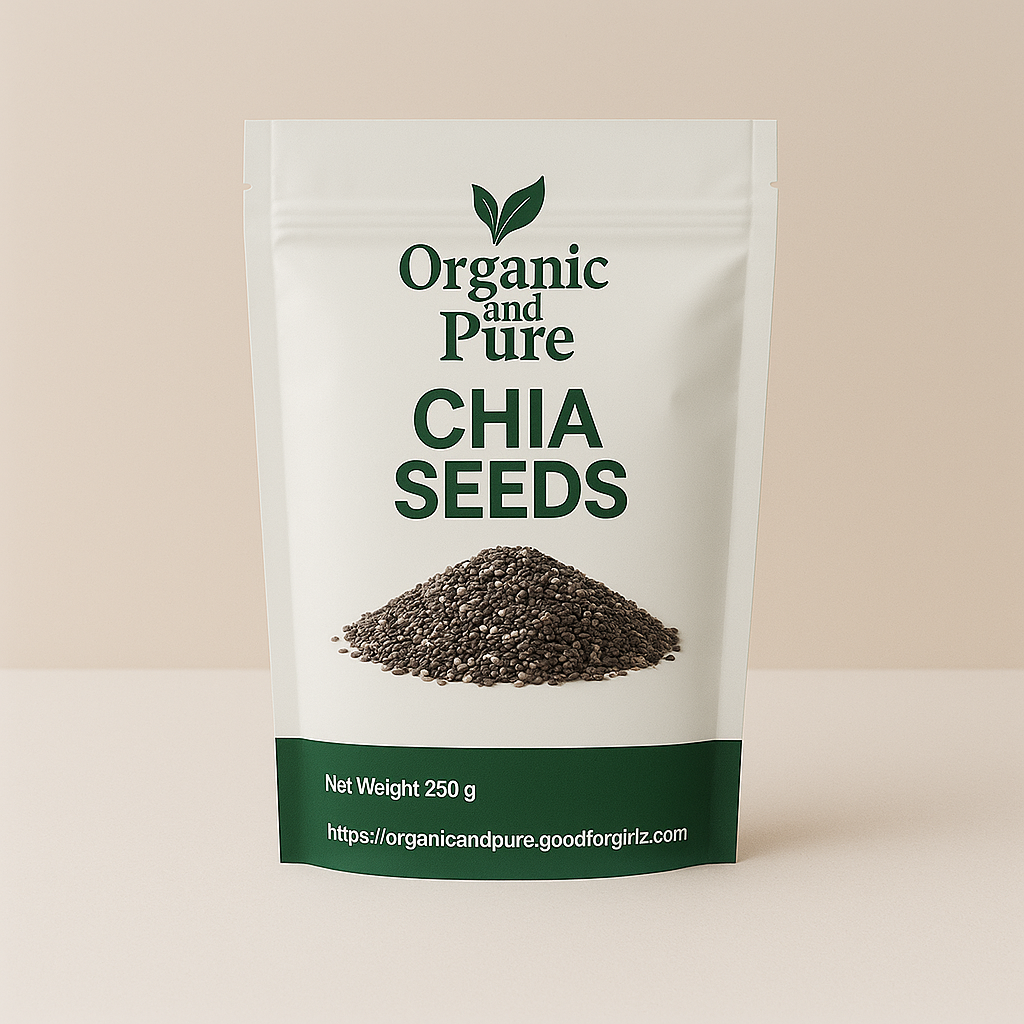 Chia Seeds  (چیا کے بیج) 250gm - Organic Export Quality