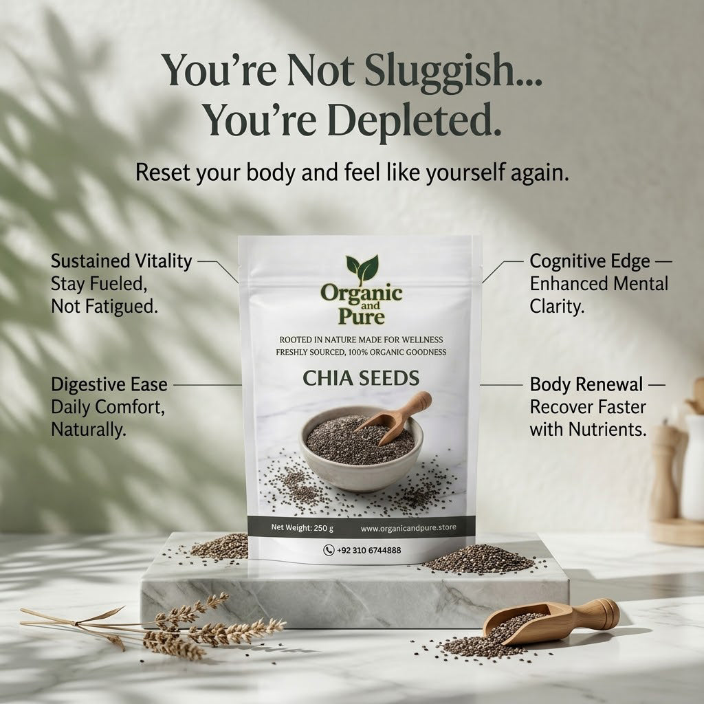 Chia Seeds  (چیا کے بیج) - Organic Export Quality