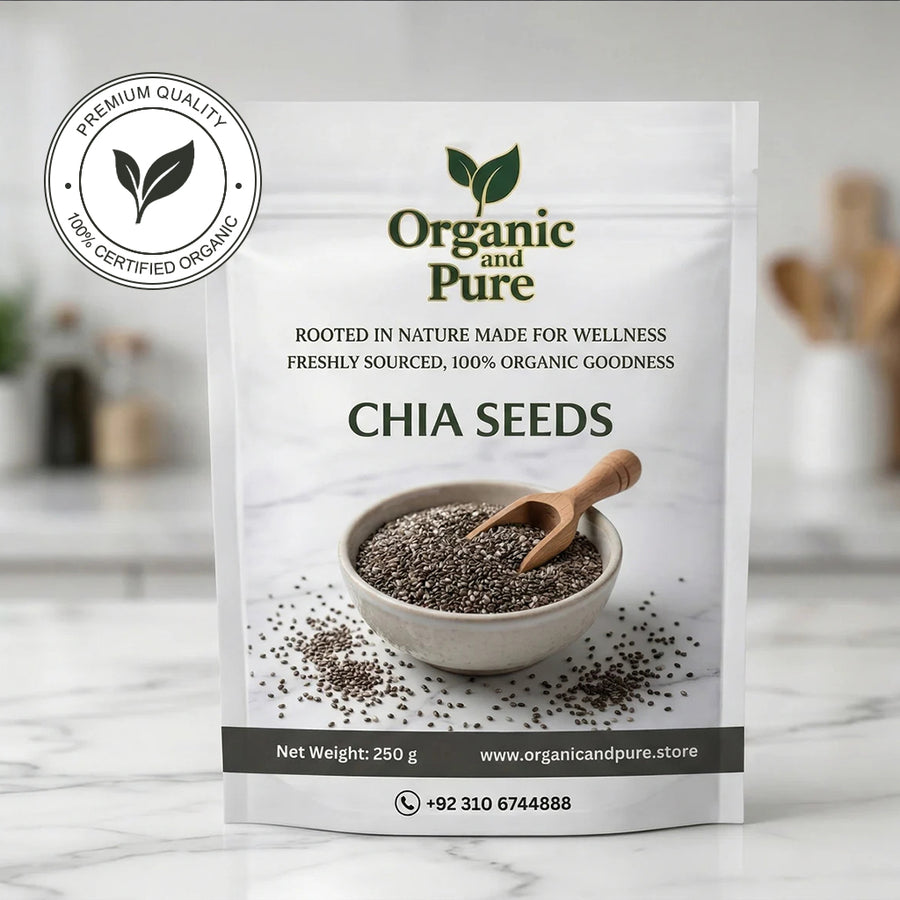 Chia Seeds  (چیا کے بیج) - Organic Export Quality