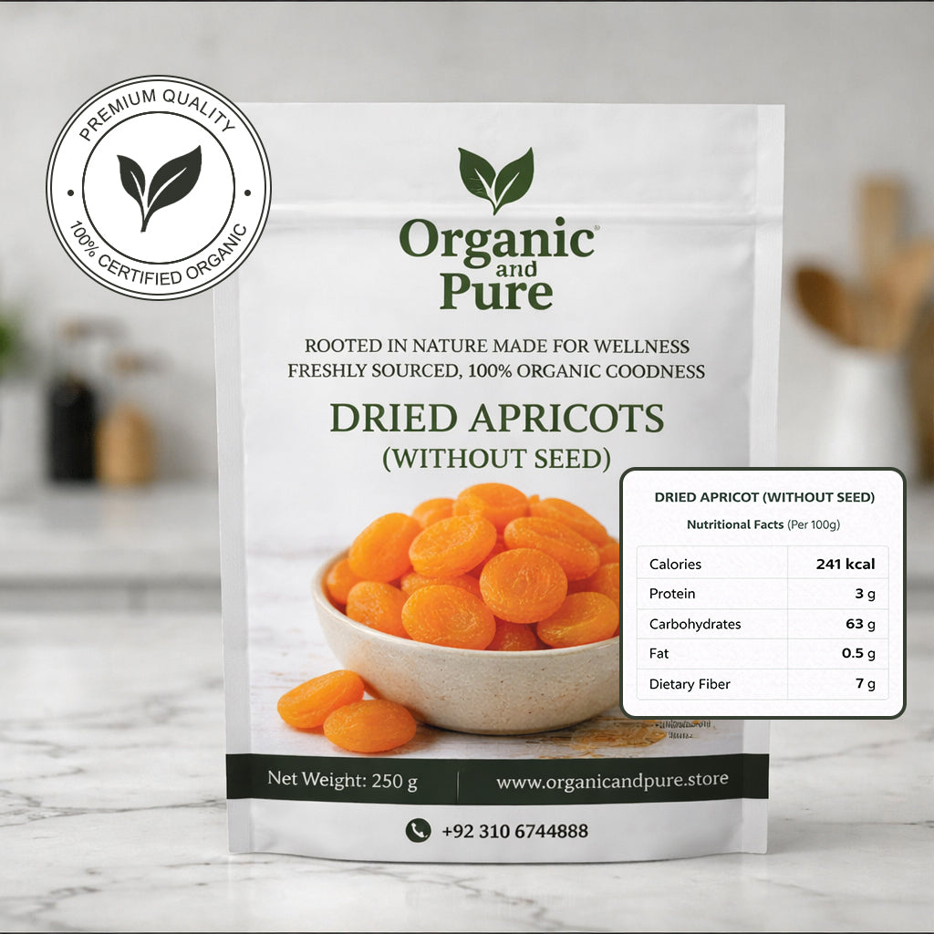 Dried Apricot Khubani-250gm Packs