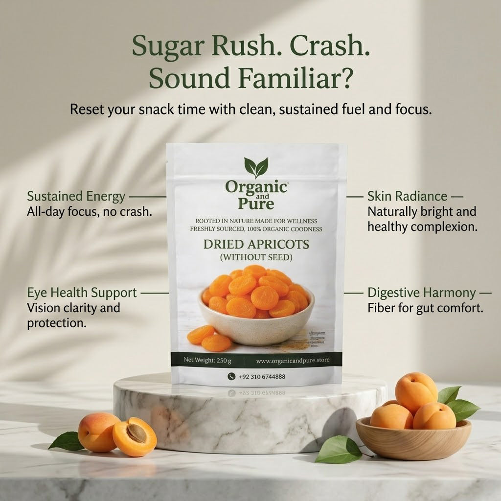 Dried Apricot Khubani-250gm Packs