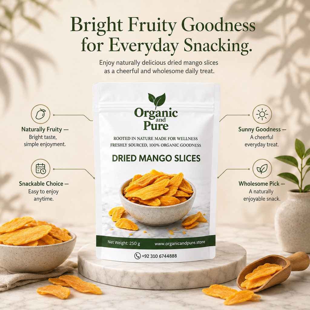 Premium Dried Mango Slices ( 250gm Pack )