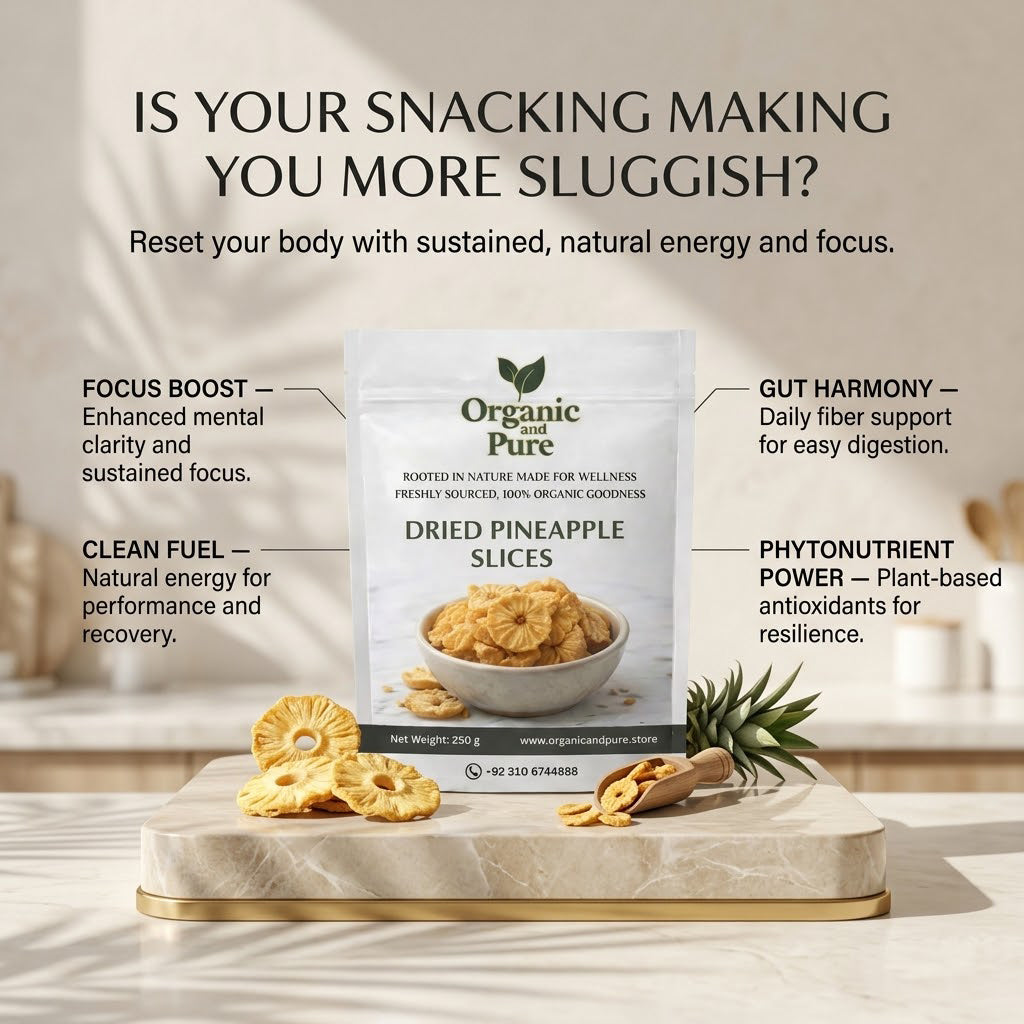 Dried Pineapple Slices - ( 250gm Pack )