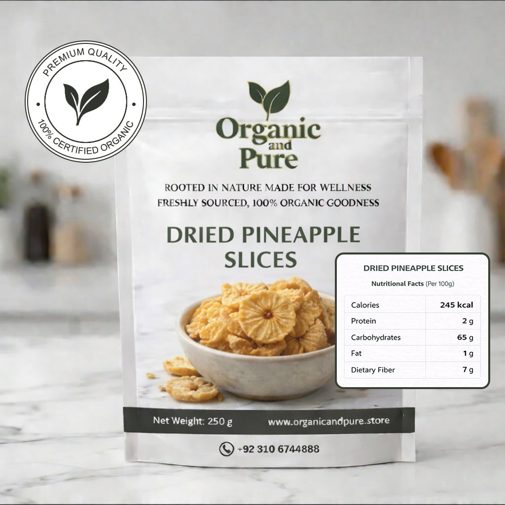 Dried Pineapple Slices - ( 250gm Pack )