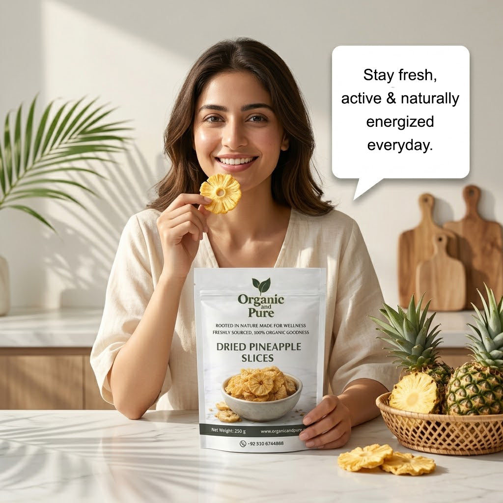 Dried Pineapple Slices - ( 250gm Pack )