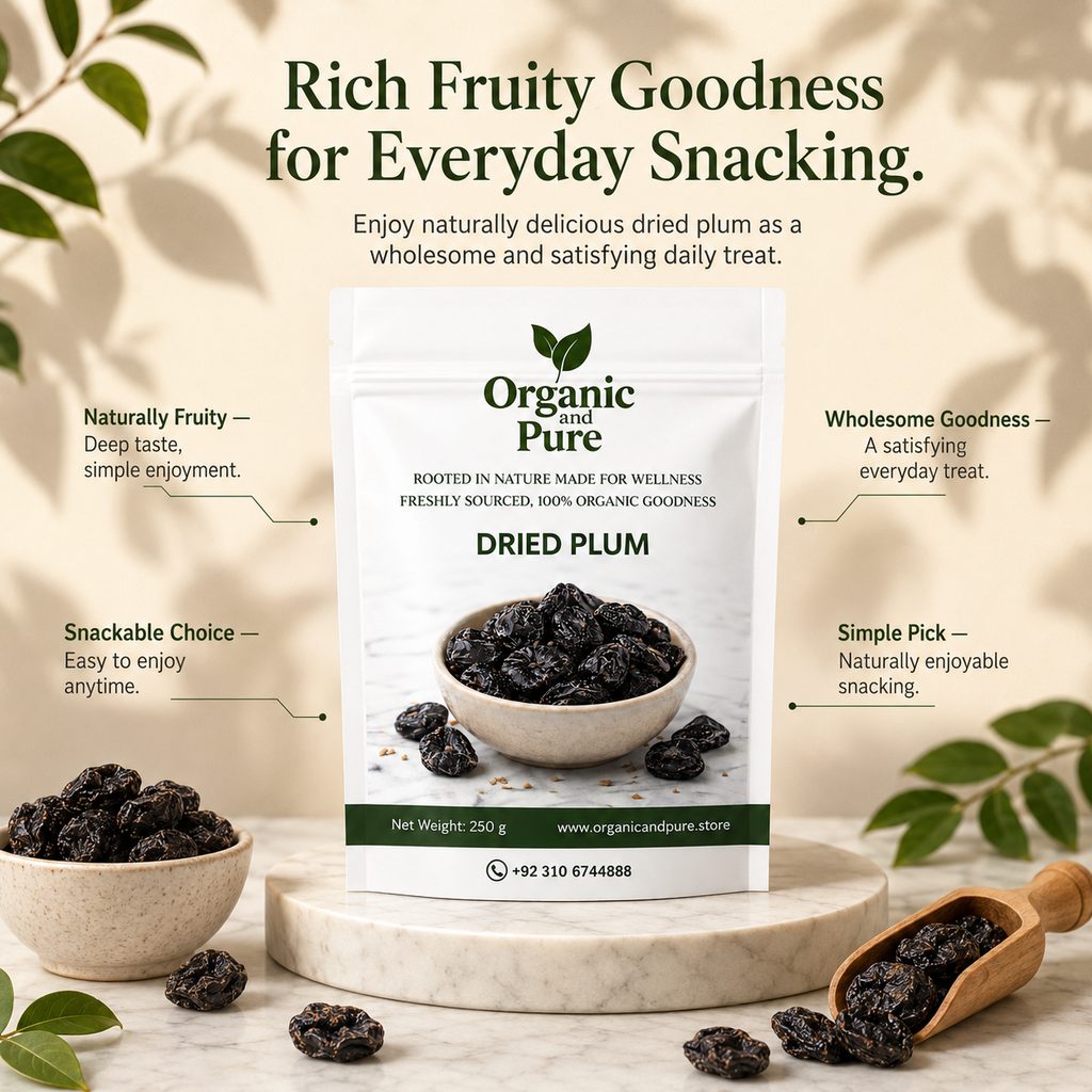 Dried plums 250gm Packs Aloo Bukhara