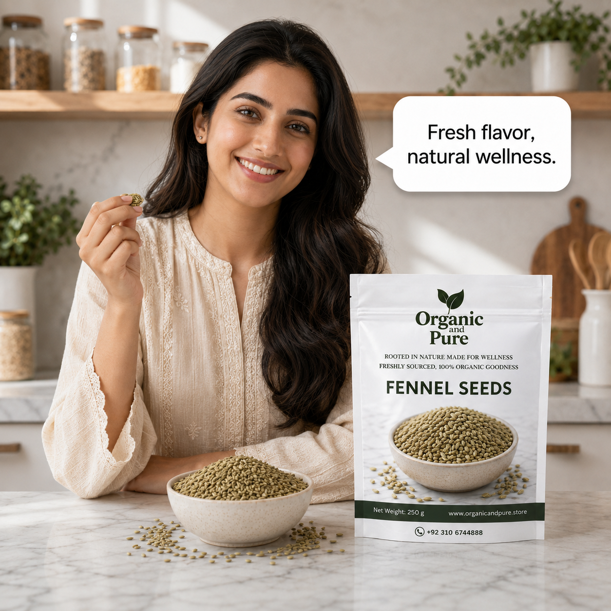 Fennel Seeds - 250 gm Pack Online