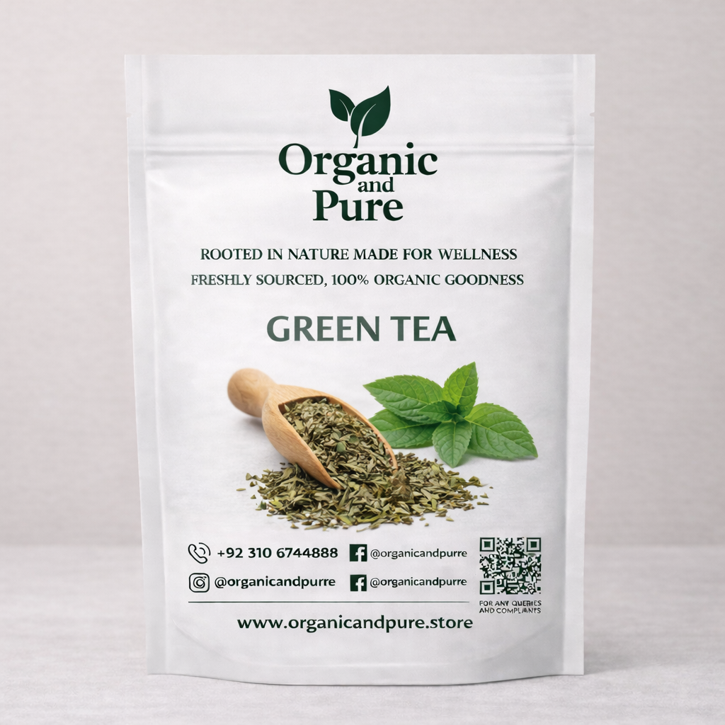Organic Green Tea (سبز قہوہ) – Pure, Refreshing & Naturally Uplifting