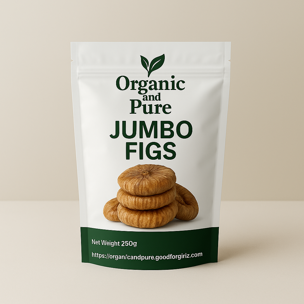 Dry Figs: Original Color ( 1KG Packing ) Afghani Anjeer |