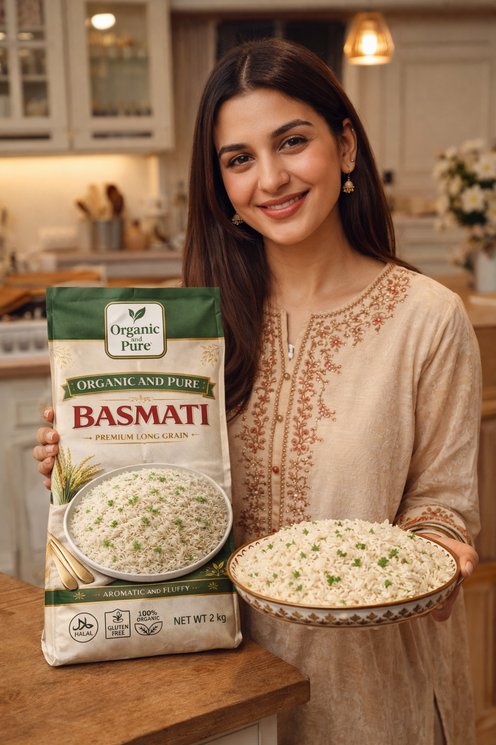Organic and Pure Basmati Rice