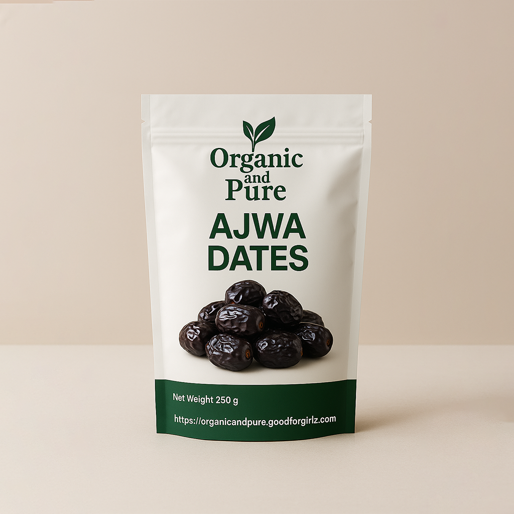 Ajwa Dates ( 1kg Pack ) from Medina, Saudi Arabia