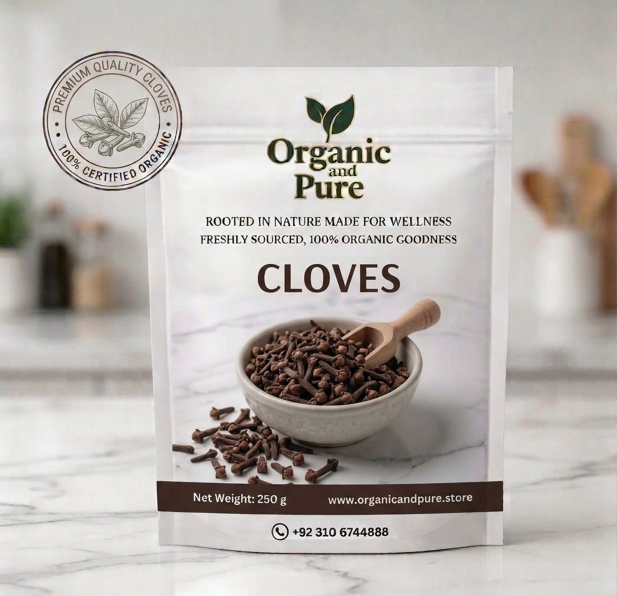 Premium Quality and Nutrient-Rich Cloves (لونگ) for Cooking, Baking 100gm Packs