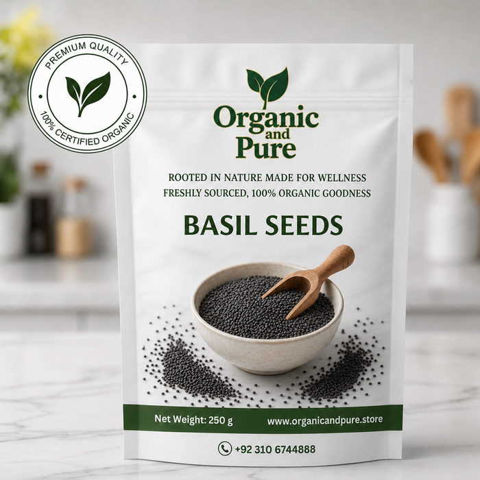 Basil Seeds (Tukh Malanga) 100gm Packs: A Weight Loss Superfood