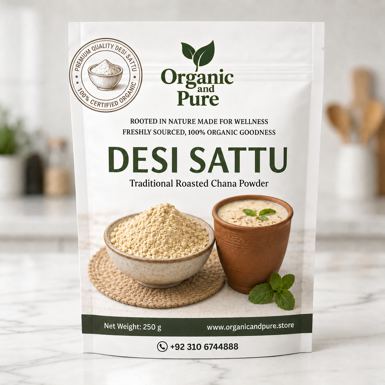 Organic and Pure Desi Sattu