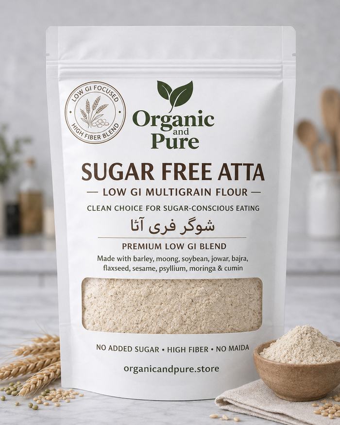 Sugar Free Atta – Low GI Multigrain Flour for Daily Roti | No Added Sugar