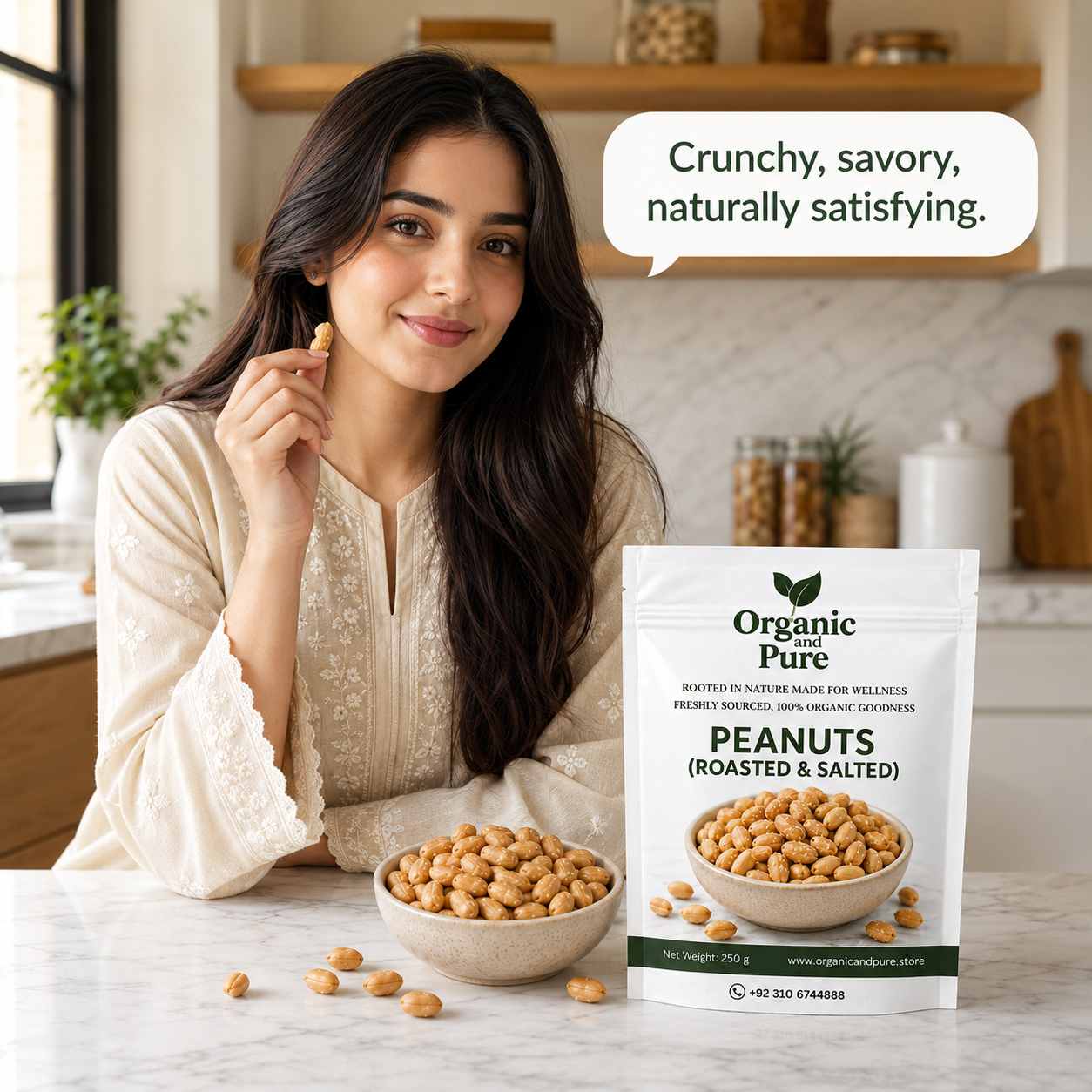 Roasted-Peanuts-Sell - 1KG Pack Gujjar Khan Mong Phali