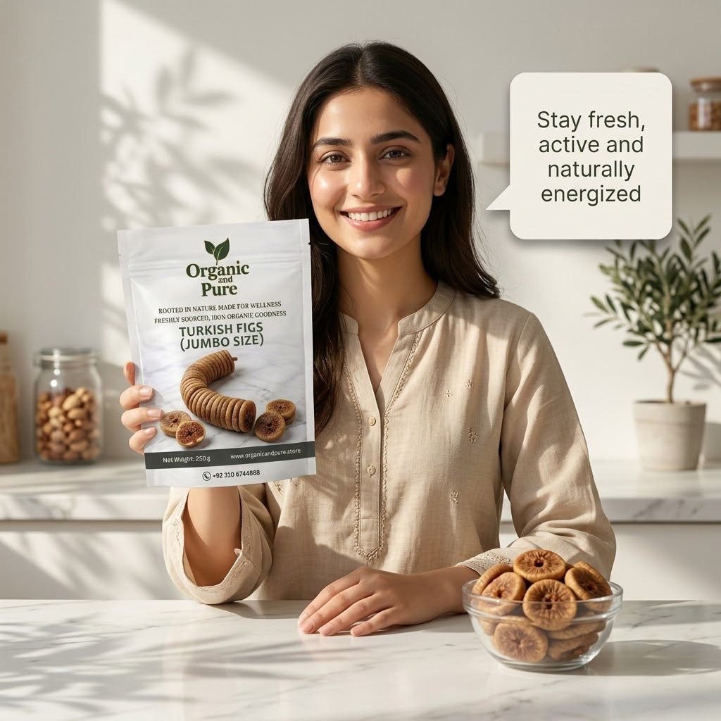 Turkish Anjeer dried Figs Jumbo Size 250gm Packs