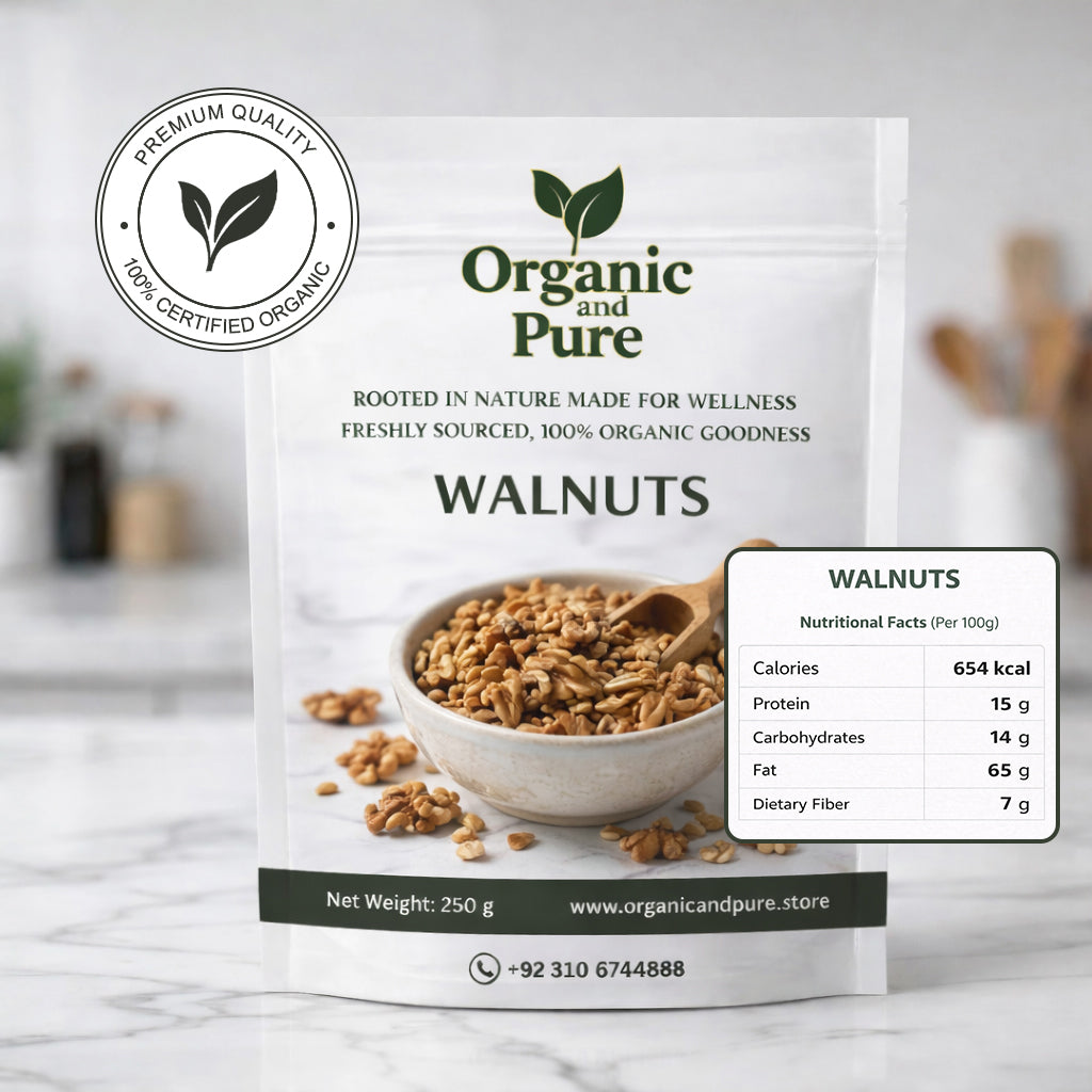 Walnut Kernel Akhroot Giri 250gm Pack - Fresh & Delicious