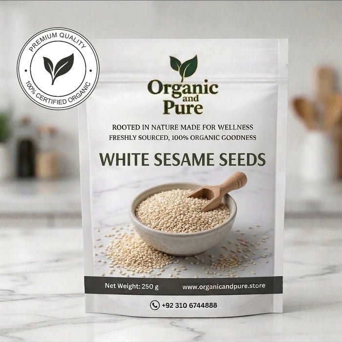 White Sesame Seeds (تِل) - High Quality & Freshness